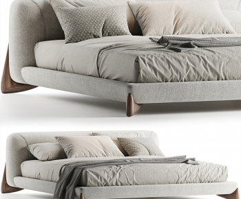 Modern Double Bed-ID:153573042