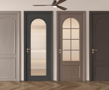 French Style Single Door-ID:417738916