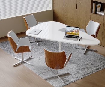 Modern Office Desk And Chair-ID:633178004