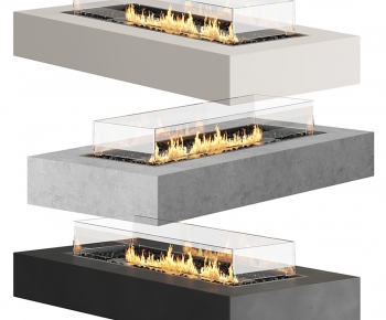 Modern Fireplace-ID:500736009