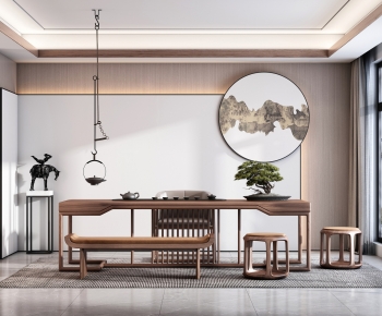 New Chinese Style Tea House-ID:743352898