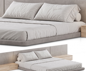 Modern Double Bed-ID:922652969