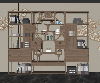 New Chinese Style Antique Rack-ID:244920026