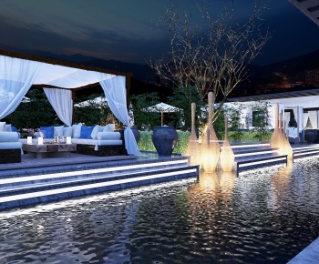 Modern Courtyard/landscape-ID:519520048