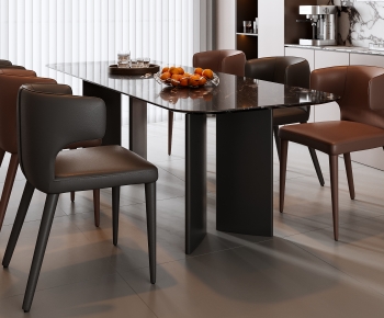 Modern Dining Table And Chairs-ID:820744992