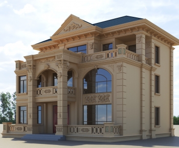 European Style Detached Villa-ID:253474009