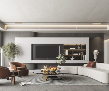 Modern A Living Room-ID:309901005