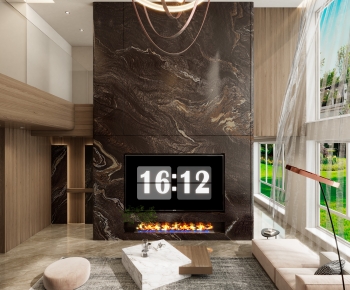 Modern A Living Room-ID:524275066