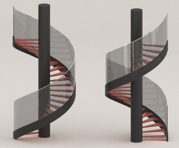 Modern Rotating Staircase-ID:152237893