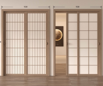 Japanese Style Sliding Door-ID:123544938