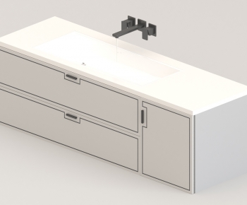 Modern Bathroom Cabinet-ID:276494984