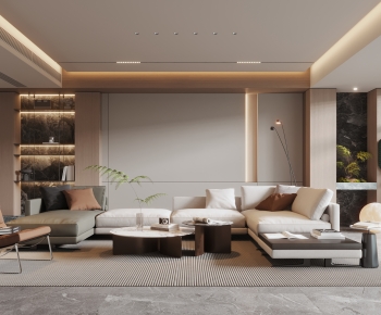 Modern A Living Room-ID:825944901