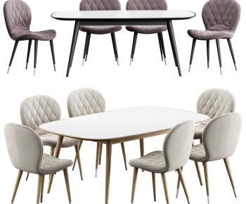 Modern Dining Table And Chairs-ID:697194109