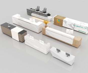 Modern Reception Desk-ID:787559996