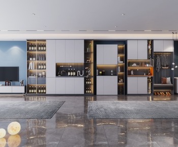 Modern Wine Cabinet-ID:124222043