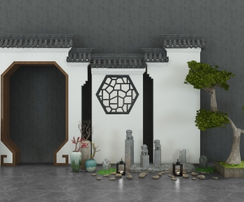 New Chinese Style Garden-ID:777225023