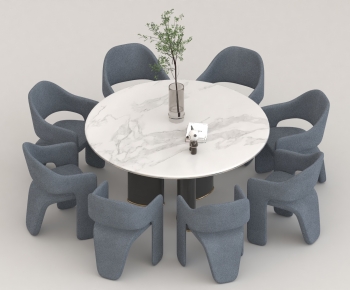 Modern Dining Table And Chairs-ID:461648942