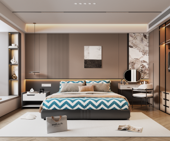 Modern Bedroom-ID:672065973