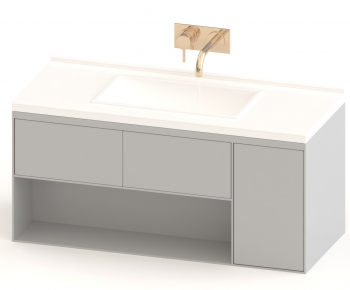 Modern Bathroom Cabinet-ID:644300031