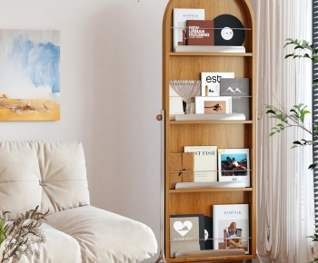 Modern Bookshelf-ID:989485031