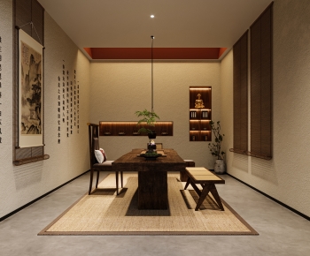 New Chinese Style Tea House-ID:130876064