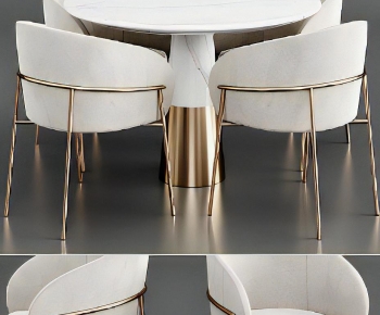 Modern Dining Table And Chairs-ID:438077938