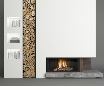 Modern Fireplace-ID:380215884