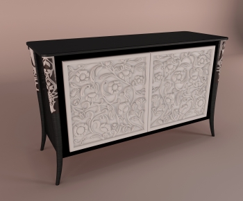 European Style Side Cabinet-ID:982157958