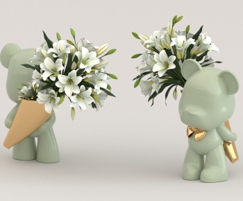 Modern Flower Arrangement-ID:525965934