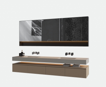 Modern Bathroom Cabinet-ID:212945941