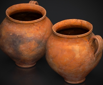 Modern Clay Pot-ID:348201995