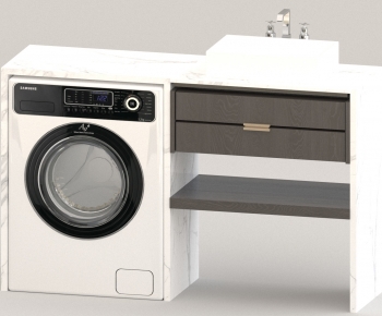 Modern Laundry Cabinet-ID:767199042