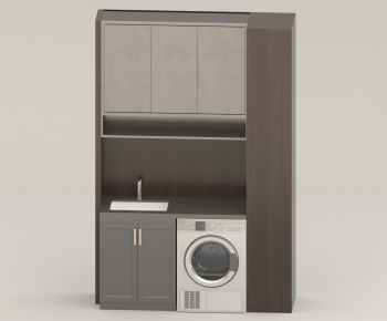 Modern Laundry Cabinet-ID:733715065