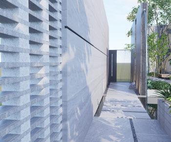 Modern Rockery Waterscape-ID:245079998