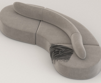 Modern Curved Sofa-ID:802829035
