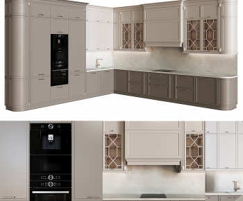 Simple European Style Kitchen Cabinet-ID:875130894