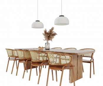 Nordic Style Dining Table And Chairs-ID:174535999