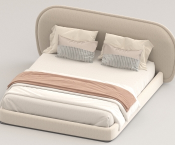 Modern Double Bed-ID:237412931