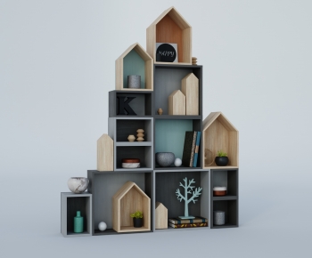 Modern Decorative Cabinet-ID:425740969