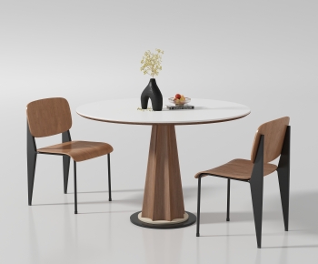 Modern Dining Table And Chairs-ID:559771187