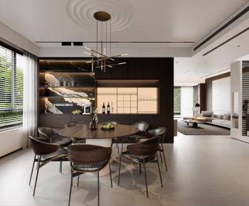 Modern Dining Room-ID:596817976