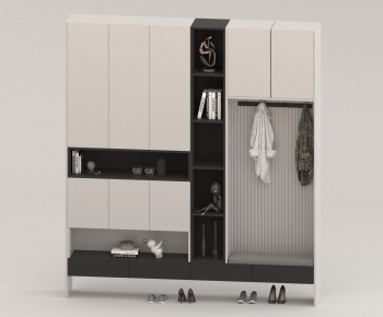 Modern Shoe Cabinet-ID:395360023