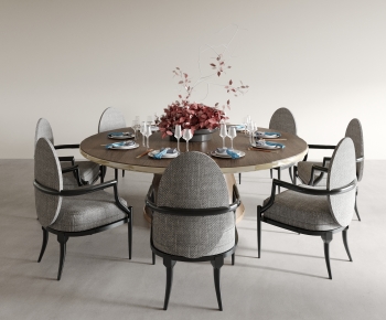 Modern Dining Table And Chairs-ID:873060234