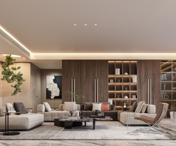 Modern A Living Room-ID:261733061