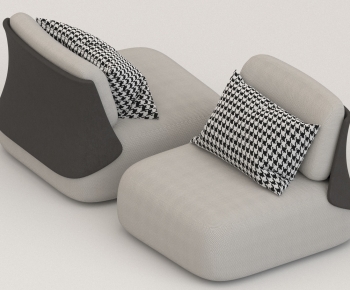Modern Single Sofa-ID:882855891