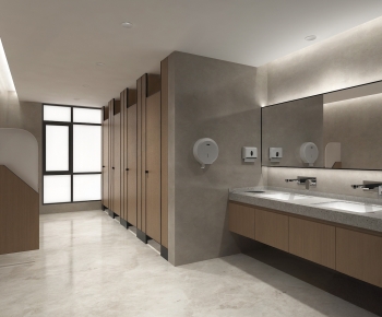 Modern Public Toilet-ID:573360921