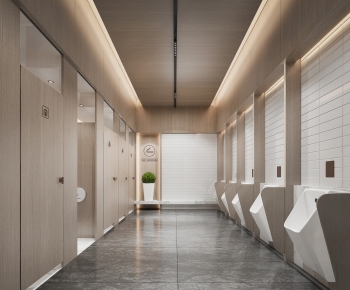 Modern Public Toilet-ID:871747022