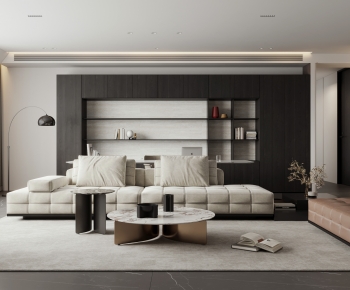 Modern A Living Room-ID:641355995