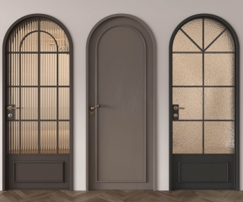 French Style Single Door-ID:151314974