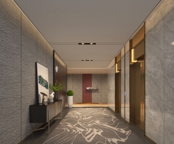 Modern Elevator Hall-ID:955245023